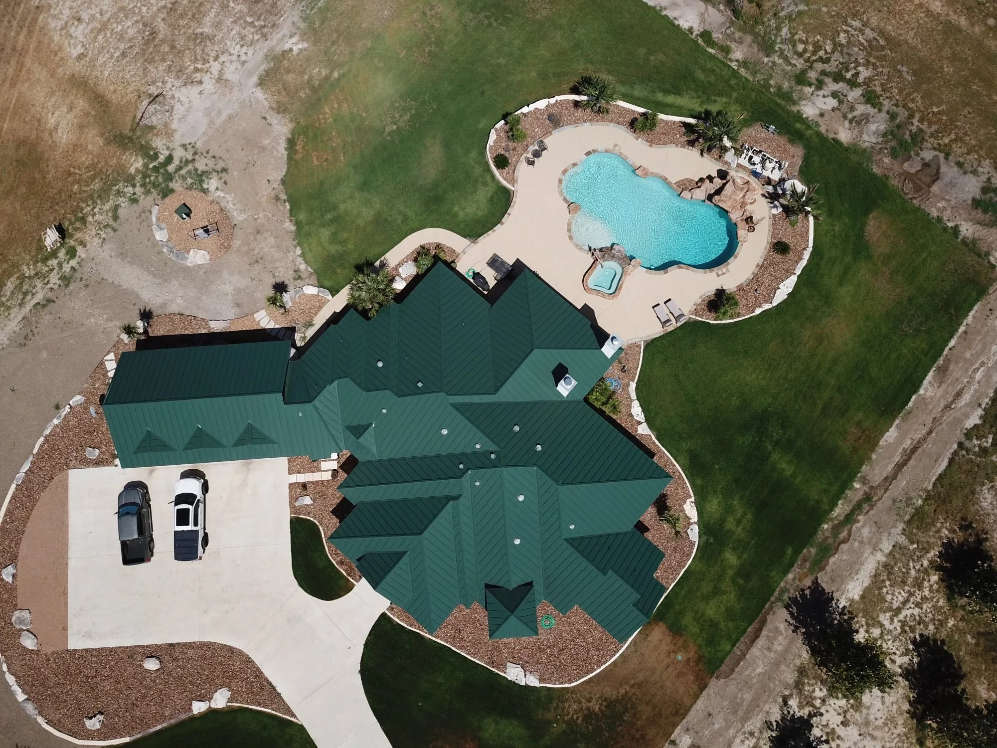 Asphalt shingle roof replacement in North Texas by Rubicon Roofing