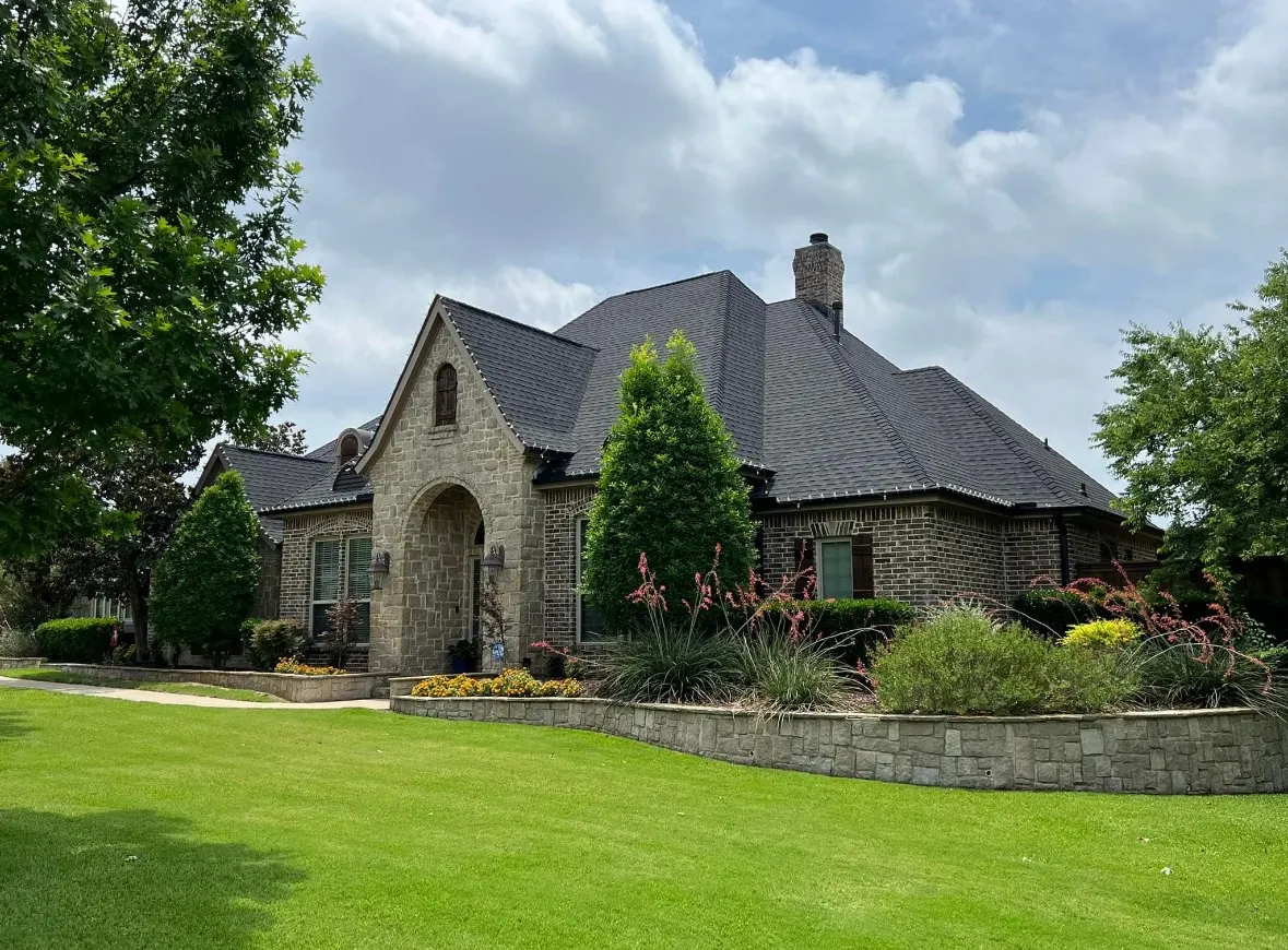 New roof installation on Double Oak home — Rubicon Roofing
